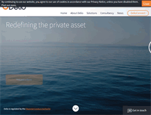Tablet Screenshot of deliowealth.com